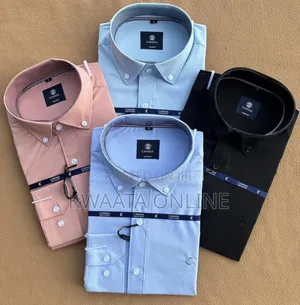 Cavana Men's Oxford Premium Quality Shirt -plain Colors