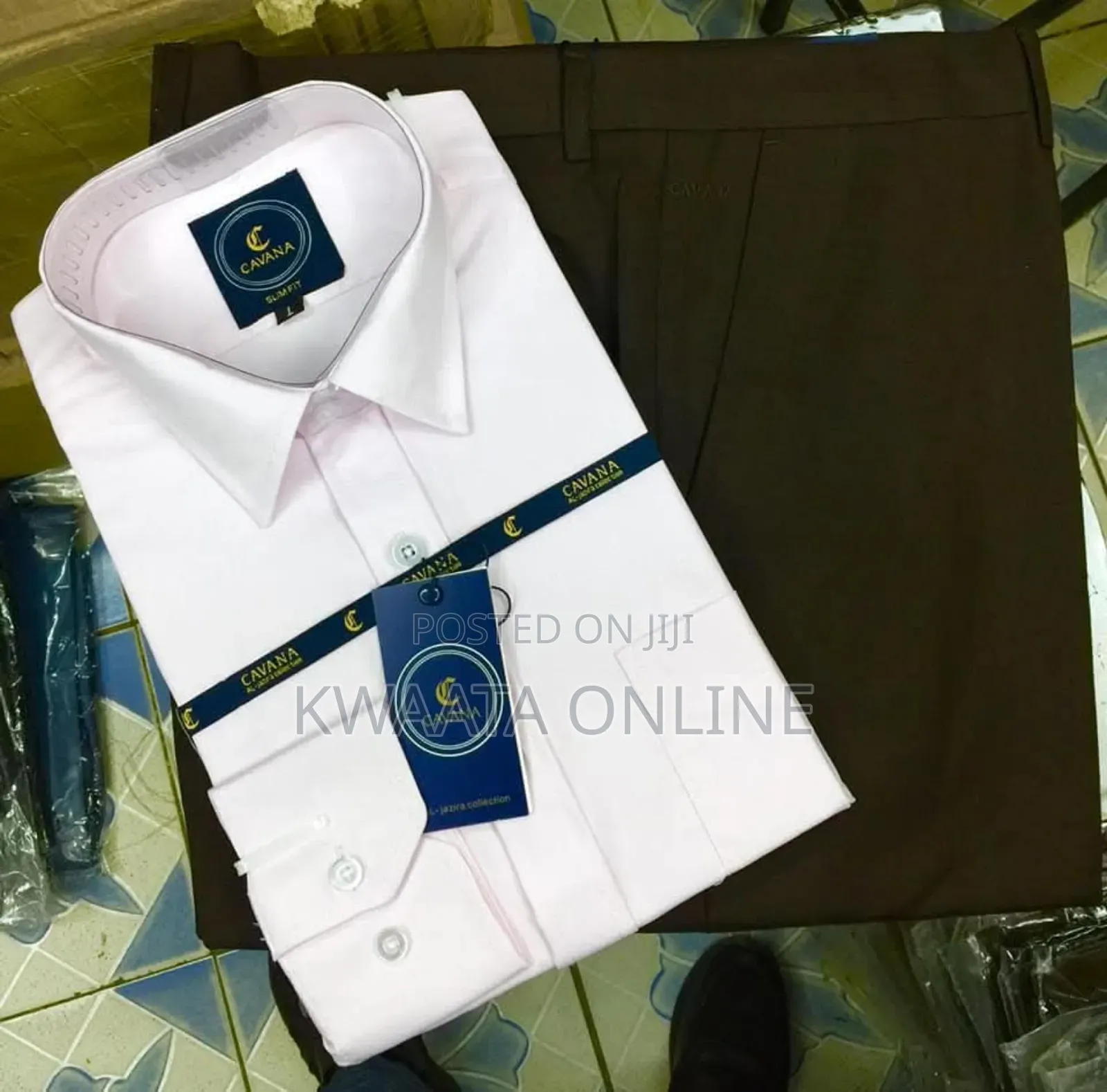 Cavana Men's Oxford Premium Quality Shirt -plain Colors