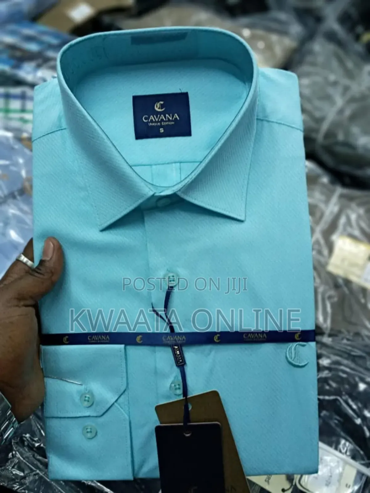Cavana Men's Oxford Premium Quality Shirt -plain Colors