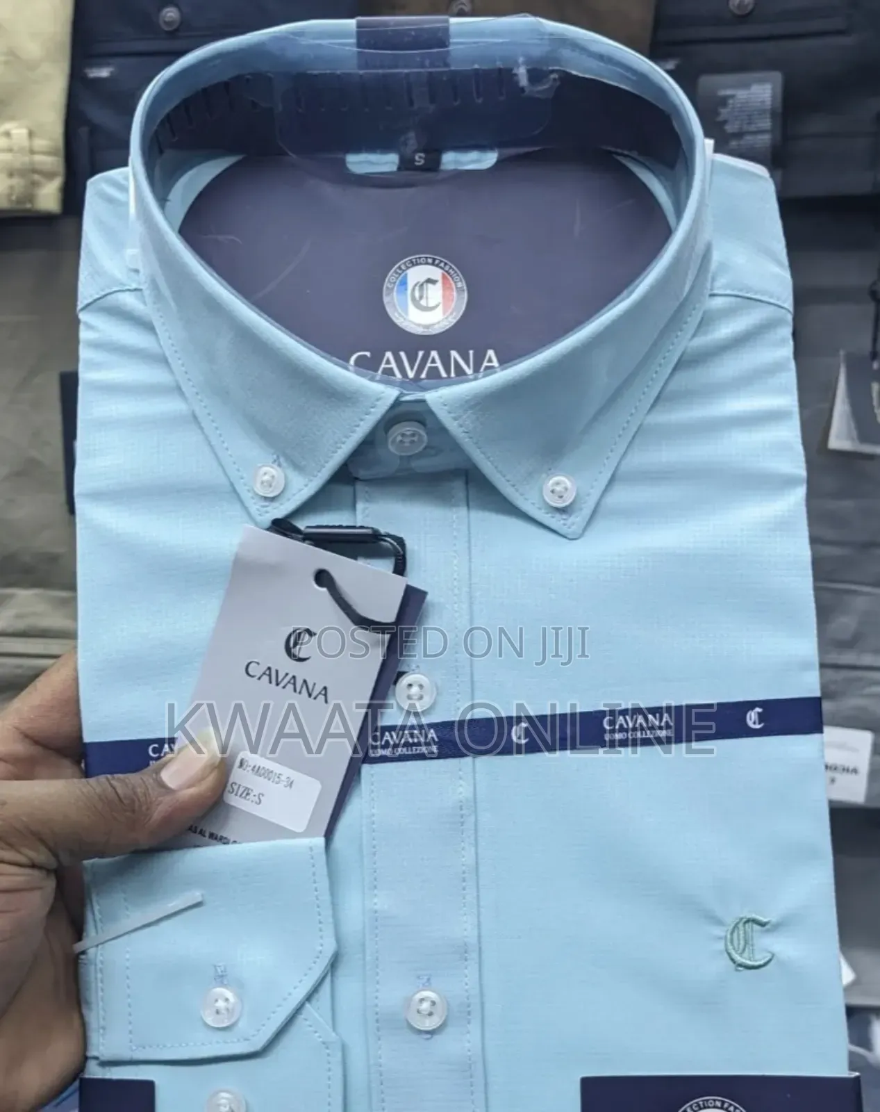 Cavana Men's Oxford Premium Quality Shirt -plain Colors