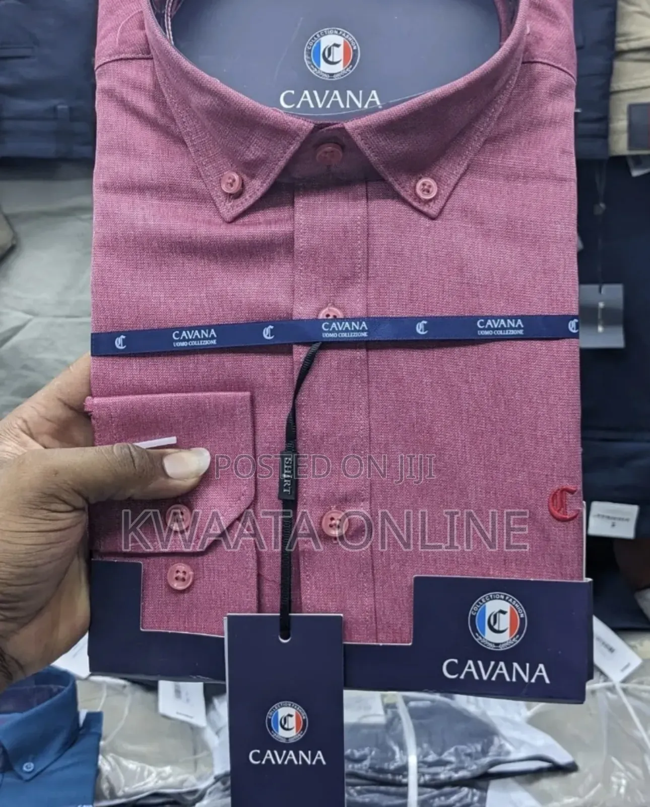 Cavana Men's Oxford Premium Quality Shirt -plain Colors