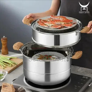 New 3 Layer Stainless Steel Food Grade Steamer