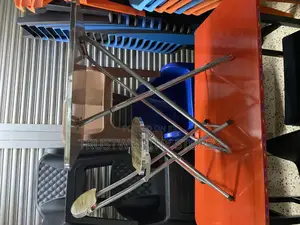 X-Shaped Foldable Table With Chair