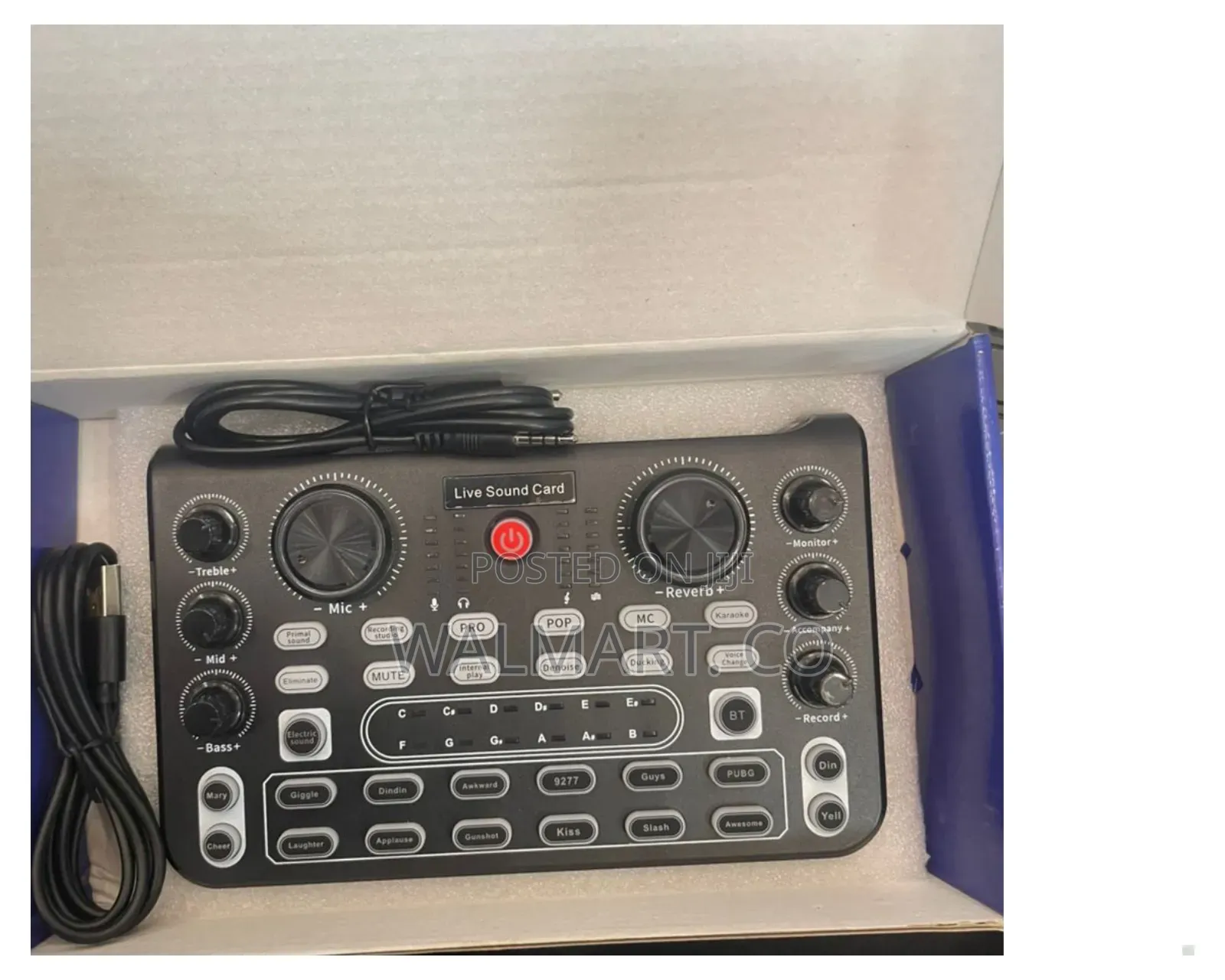 Band Live Sound Card