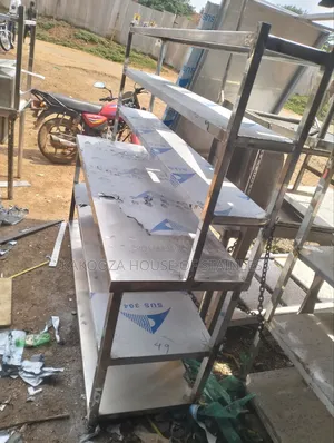 Stainless Commercial Working Table With Shelve