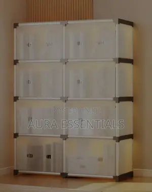 Reinforced Multi-Tier Floor-Standing Bookshelf Storage Rack