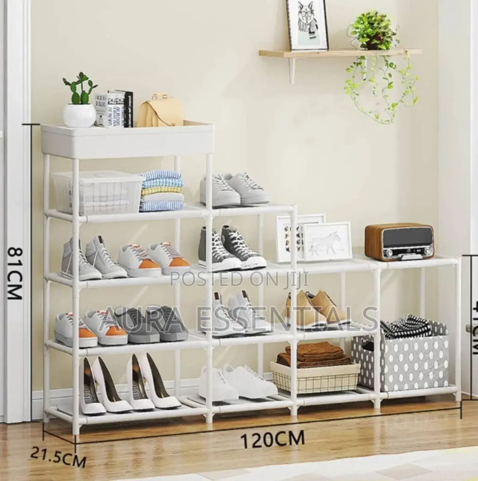 5tier Multifunction Shoe Cabinet