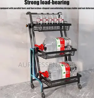 Metal Utility Rolling Trolley