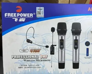 Photo - Free Power Wirless Microphone With Receiver