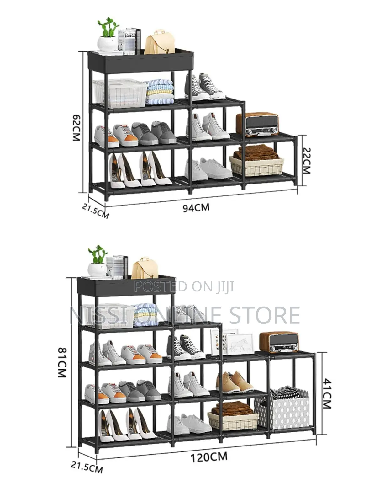 Multi Layer Storage and Shoe Rack