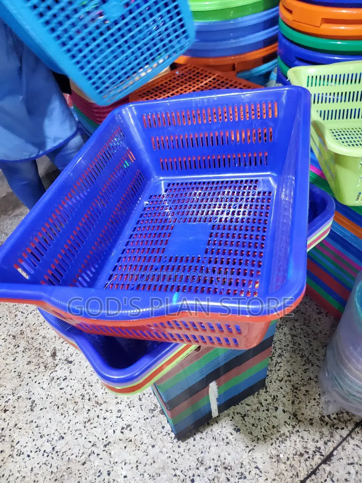 Plastic Holder Basket Big