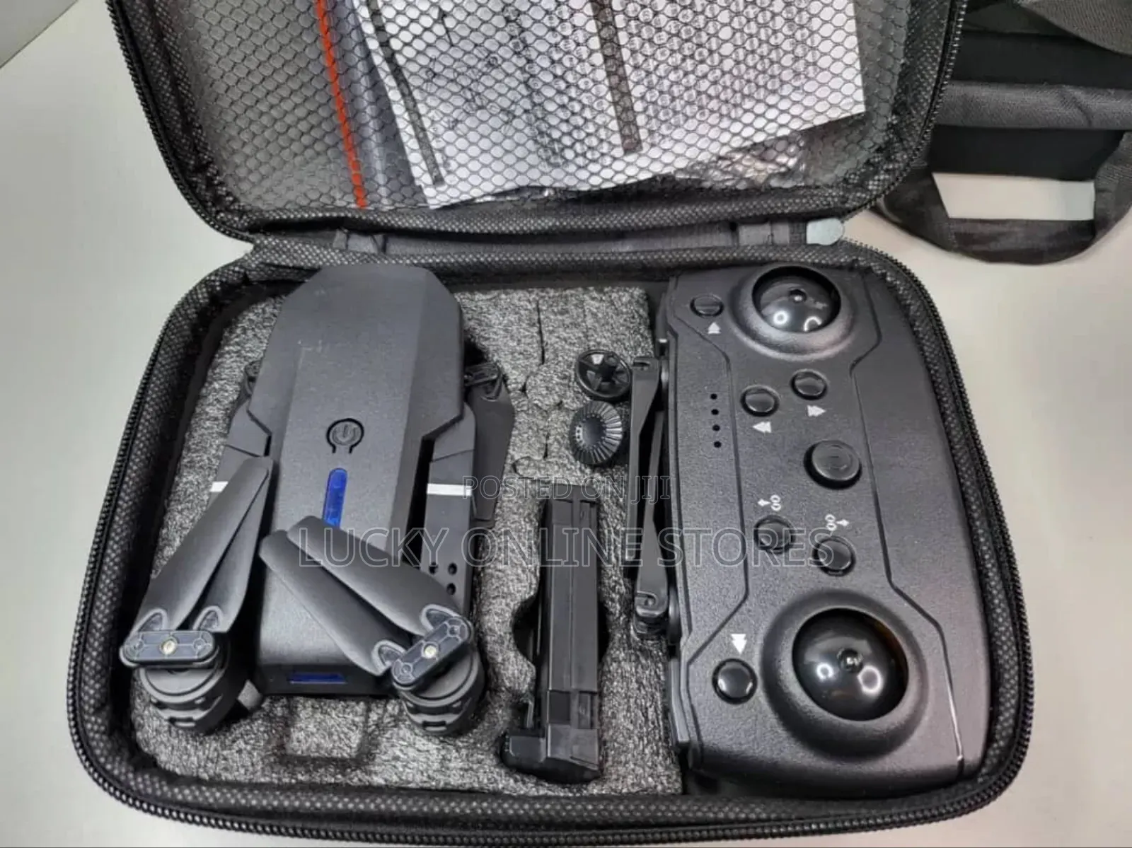 E88 Pro Foldable Drone With Its Controller