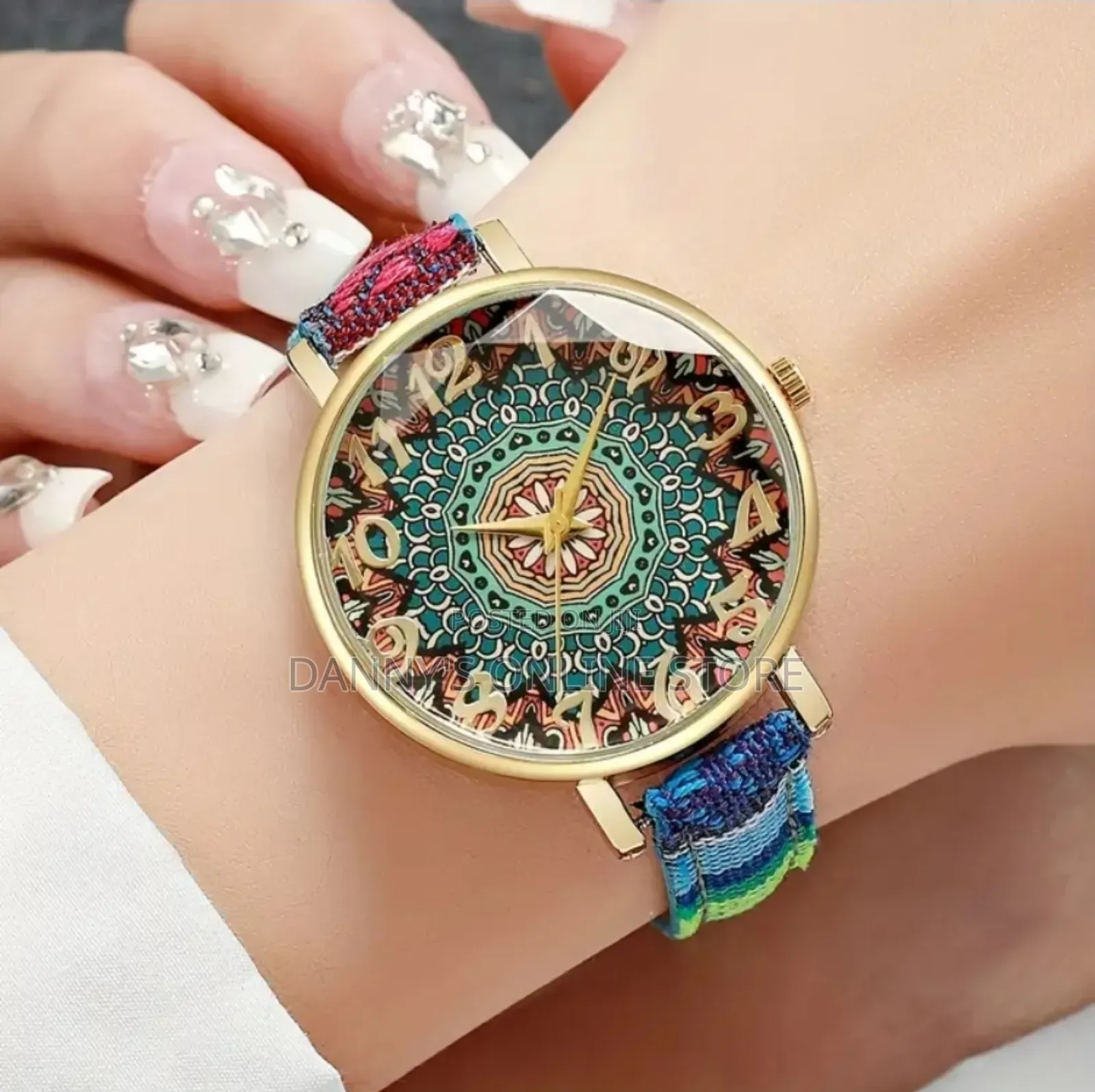Fashionable and Unique Women's Watch With a Creative Digital