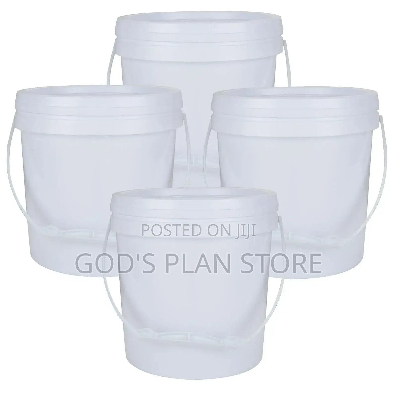 4litre Empty Paint Buckets