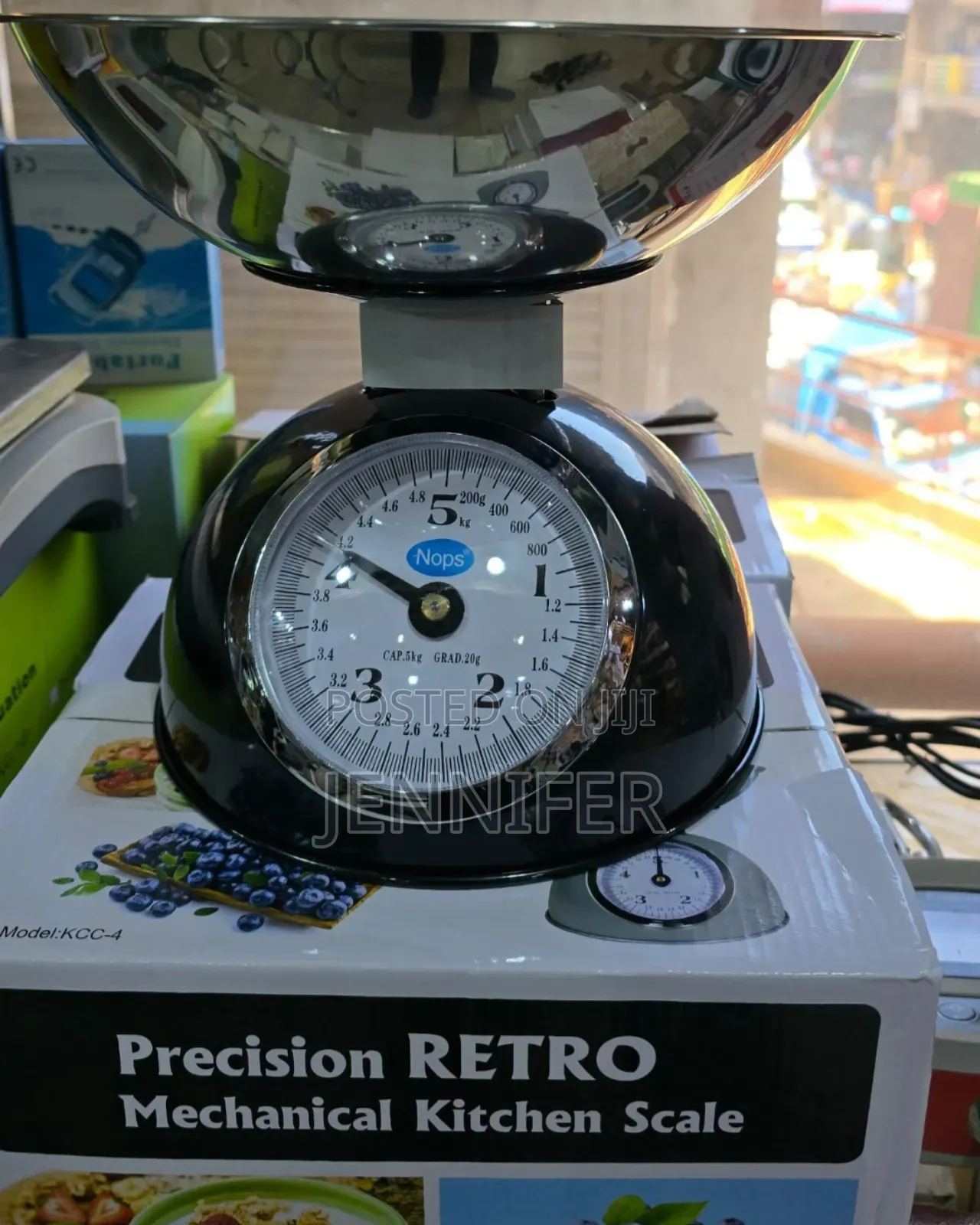 Precision Retro Mechanical Kitchen Scale