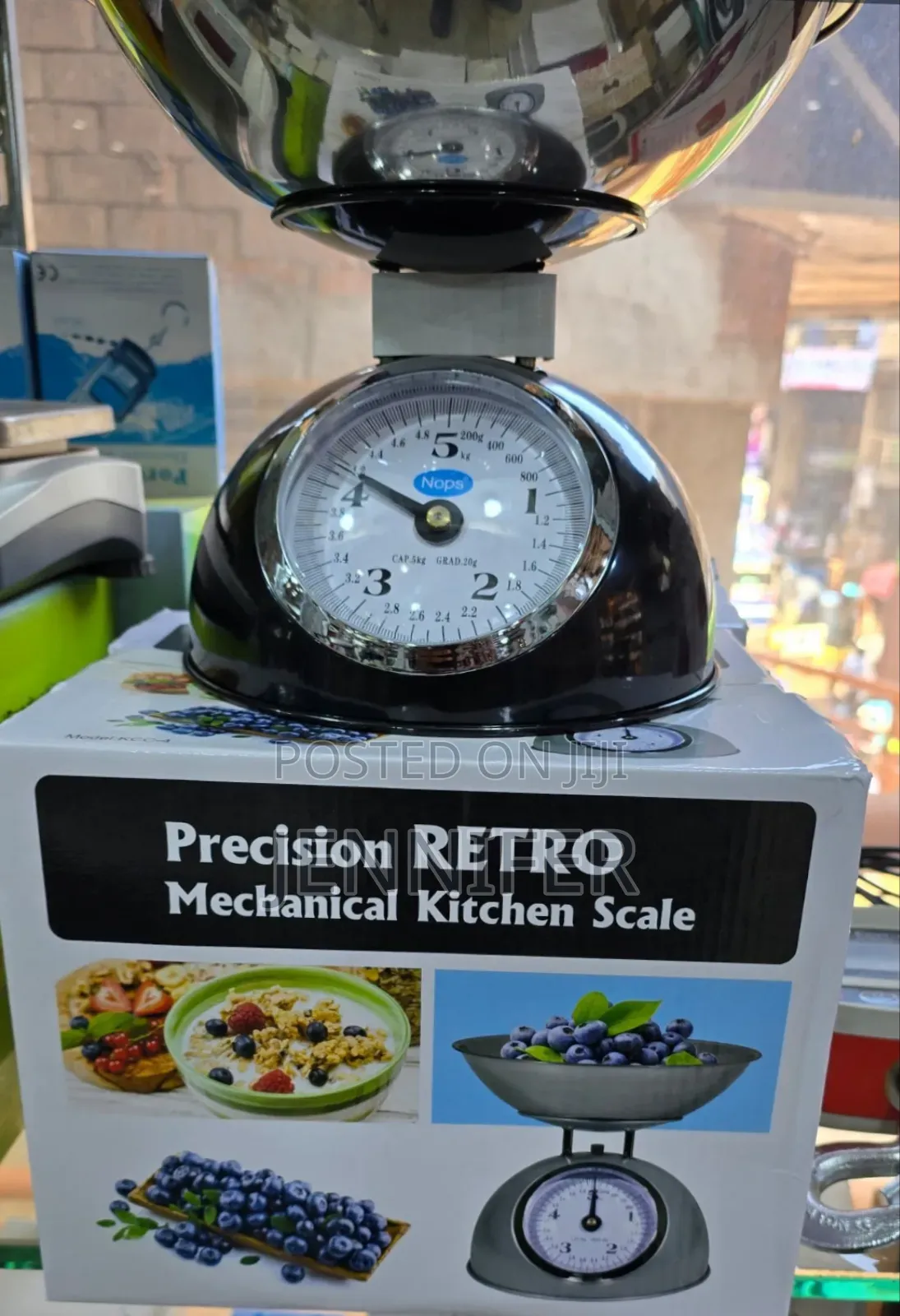 Precision Retro Mechanical Kitchen Scale