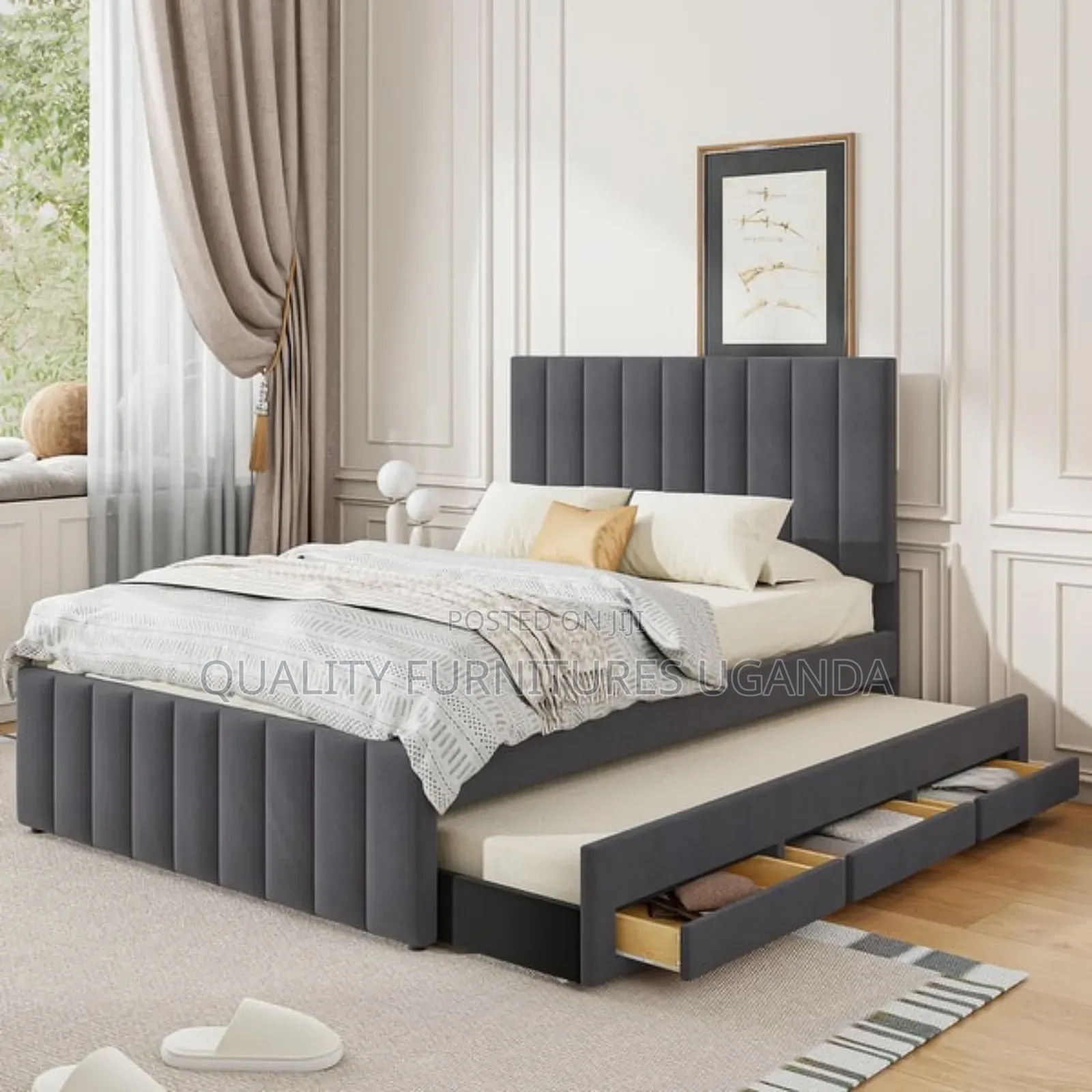New Solid Wood Bunk Upholstery