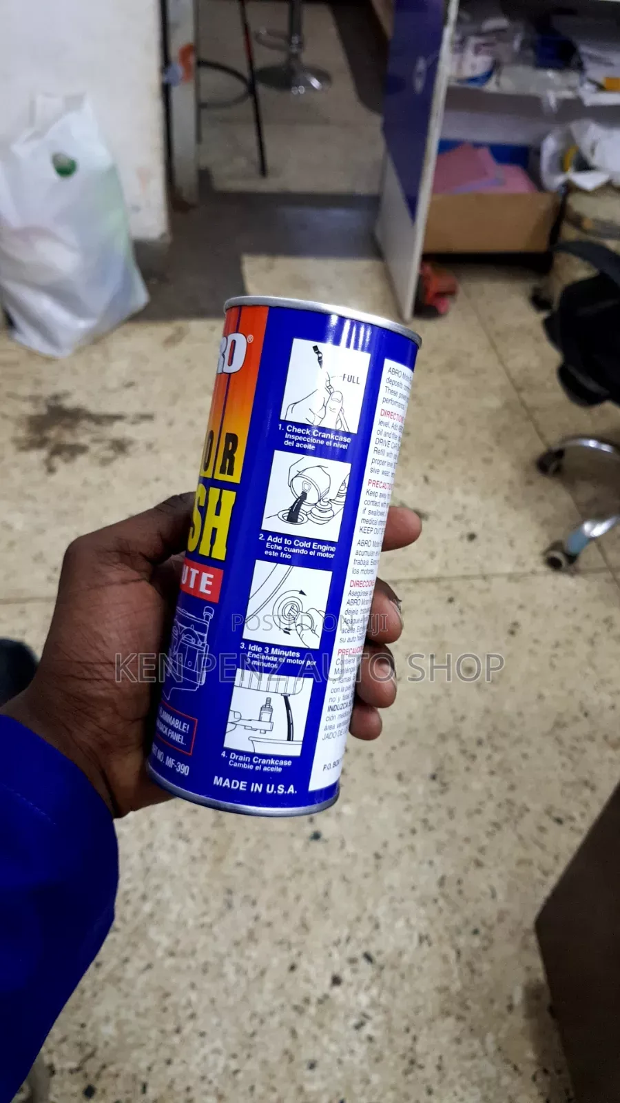 Abro 3- Minute Engine Flush to Clean the Lubrication System