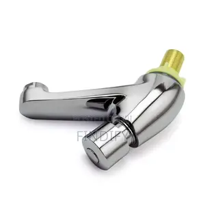 Basin Sink Tap Faucet Deck Mounted Self-Closing Water Saving