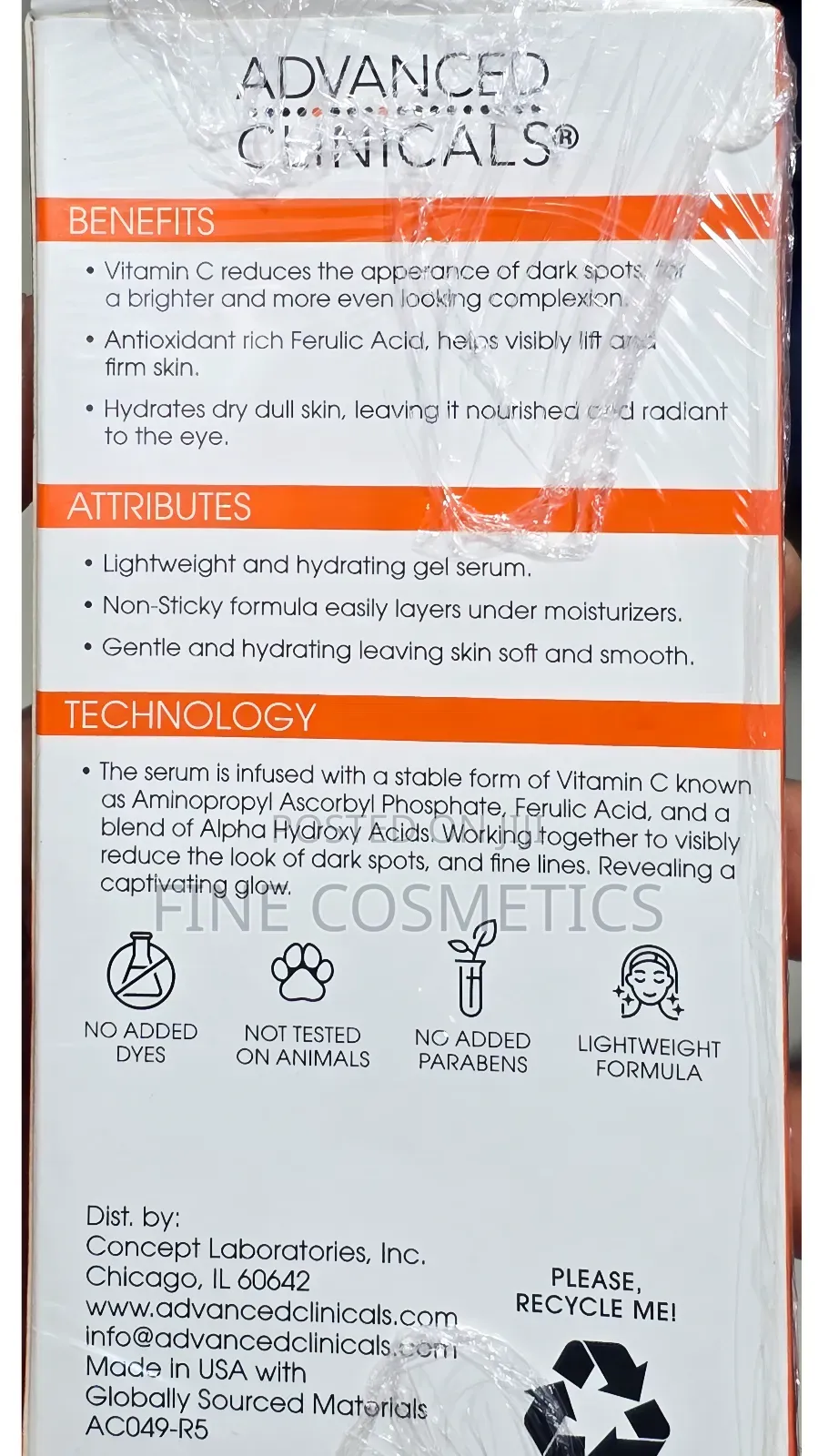 Advanced Clinicals | Vitamin C Brightening Dark Spots Serum