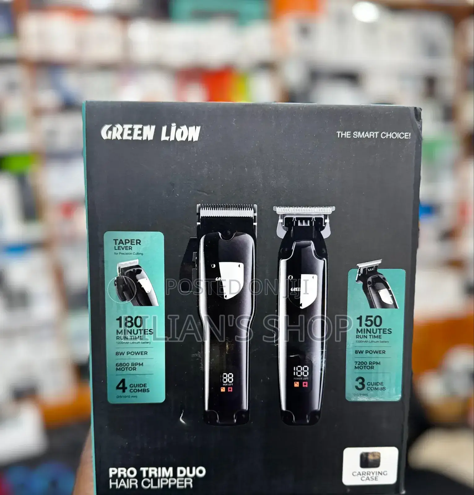 Green Lion Pro Trim Duo Hair Clipper