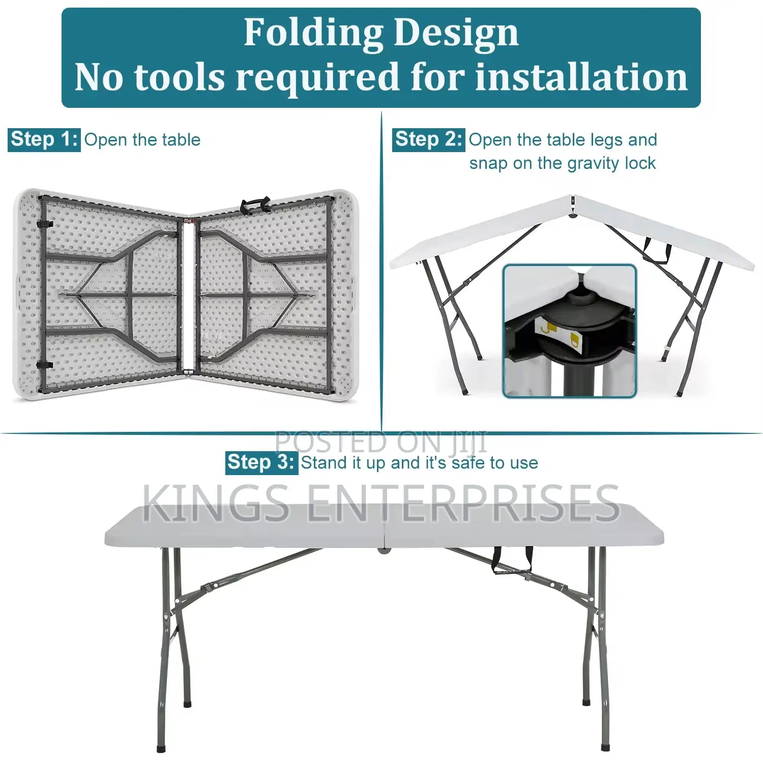 Portable and Foldable Table