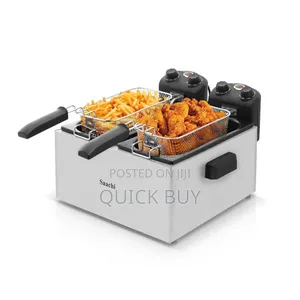 Brand New Saachi 6 Litres Double Deep Fryer