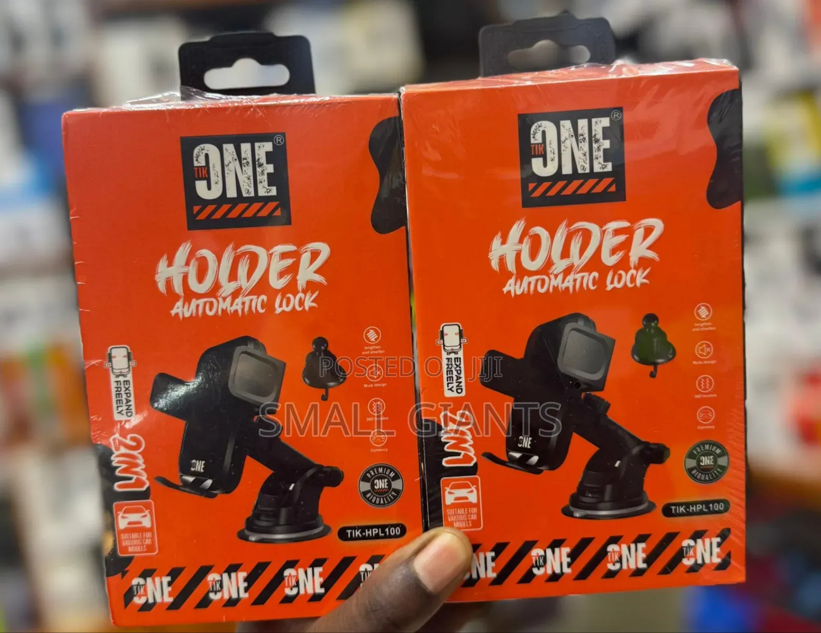 Tikone Automatic Lock Car Phone Holder