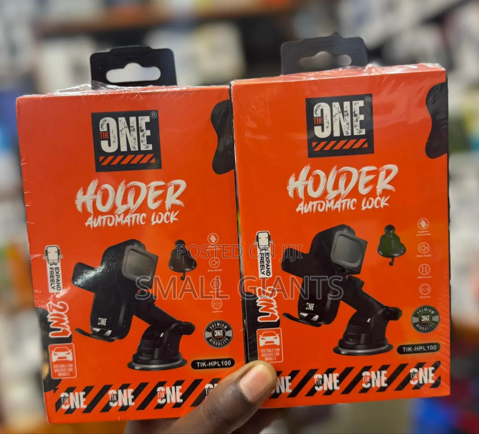 Tikone Automatic Lock Car Phone Holder