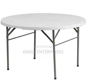 Foldable Portable Round Picnic Table