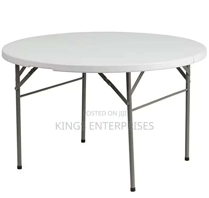 Foldable Portable Round Picnic Table
