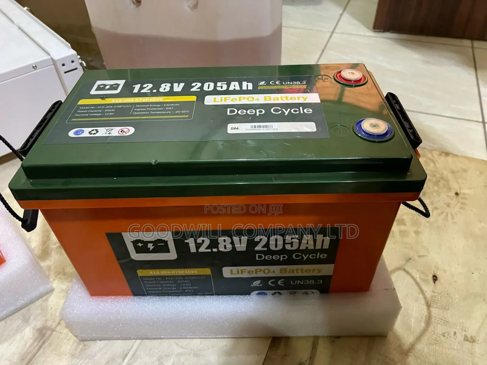 200ah Lithium Iron Phosphate Battery (Pearl Heavy Duty)