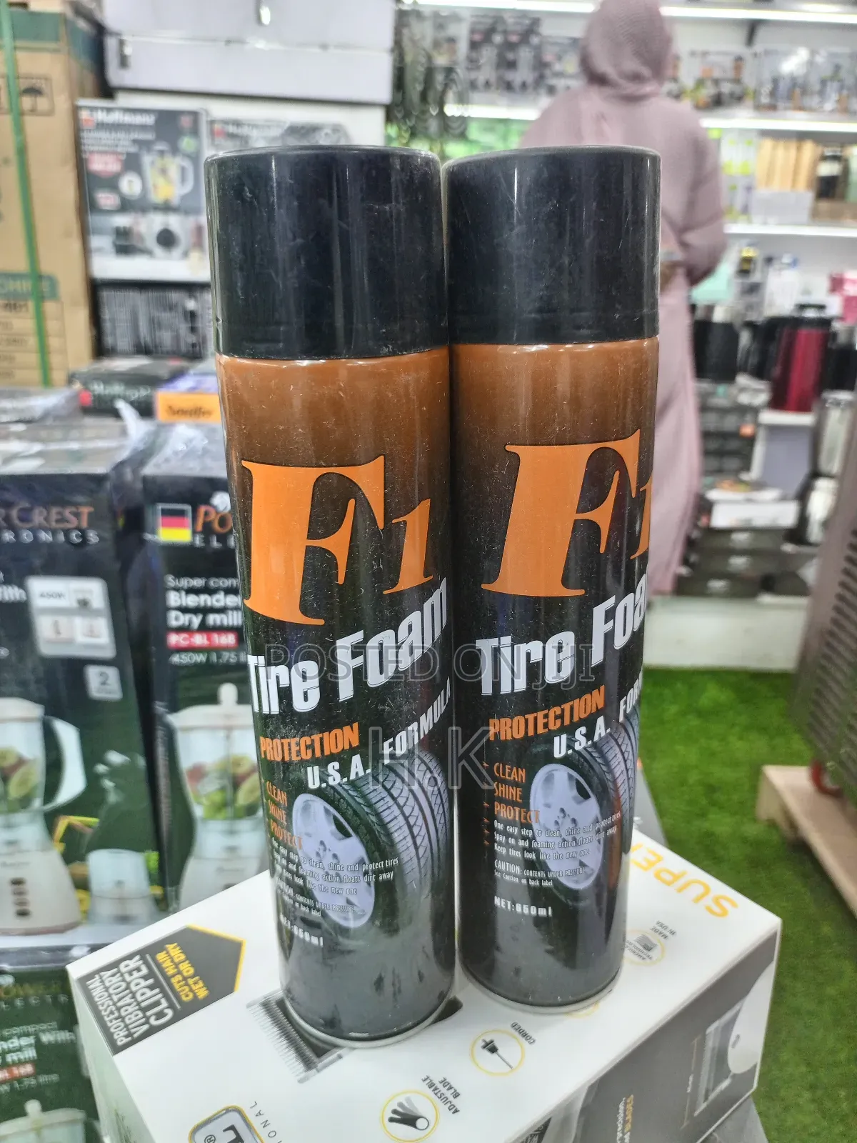 F1 Tire Foam 650ml