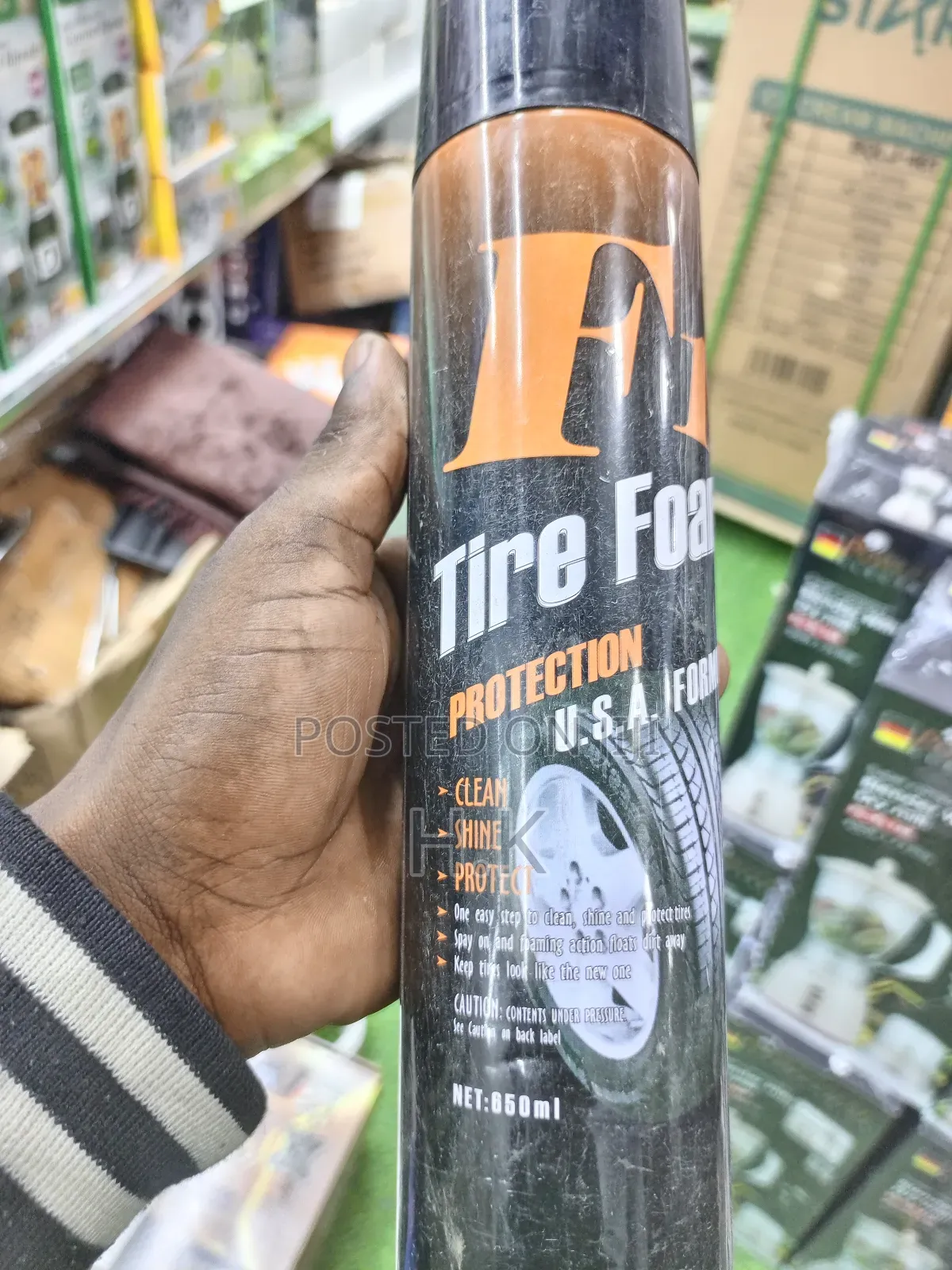 F1 Tire Foam 650ml