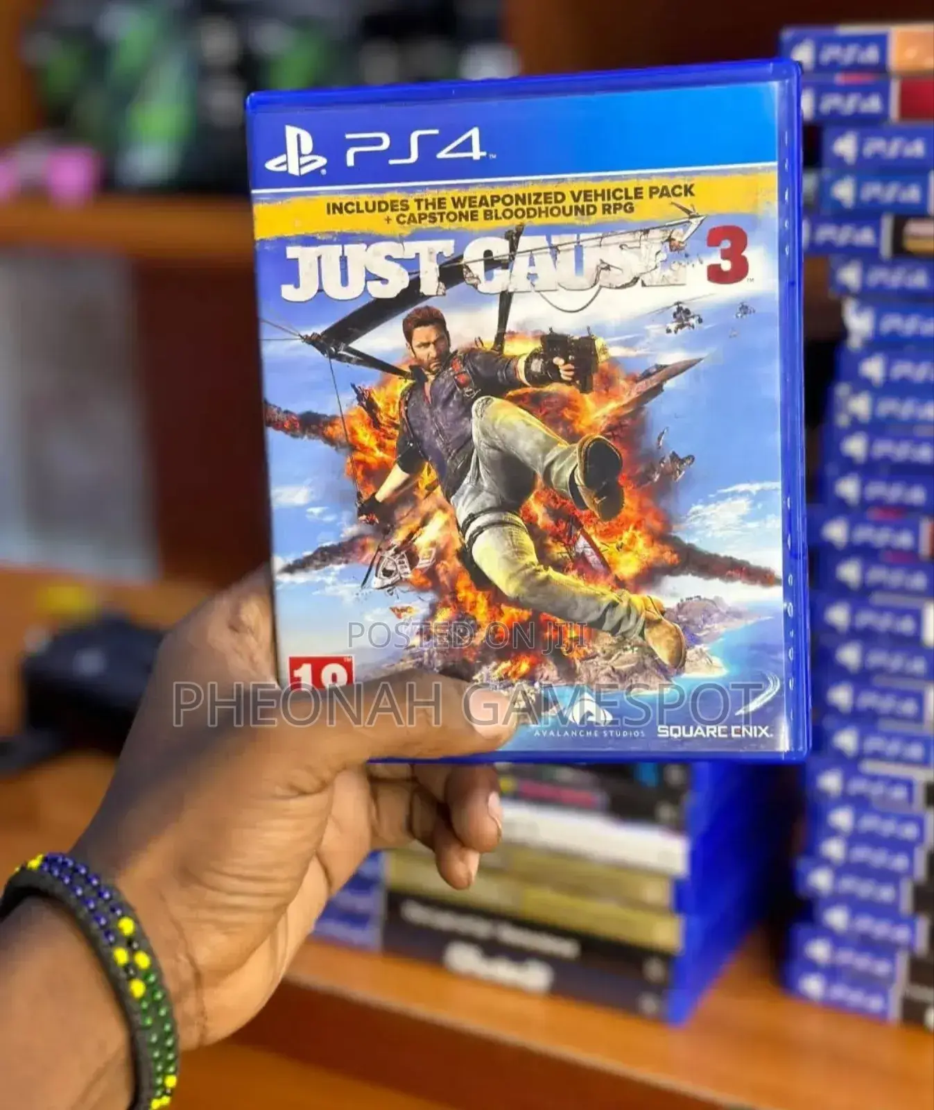 Just Cause 3 Game Cd For Ps4