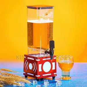 Photo - Beer and Cocktail Dispenser With Lights