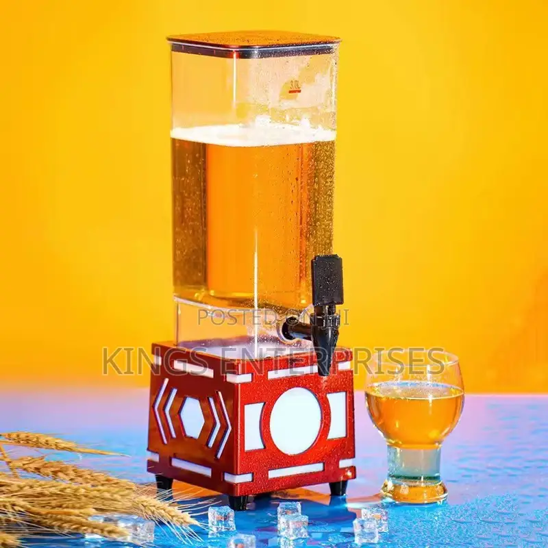 Beer or Cocktail Dispenser With Lights