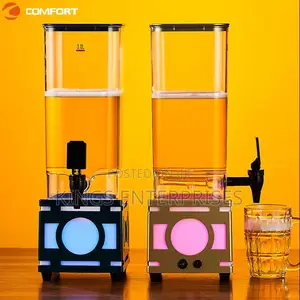 Juice and Beverage Dispenser With Lights