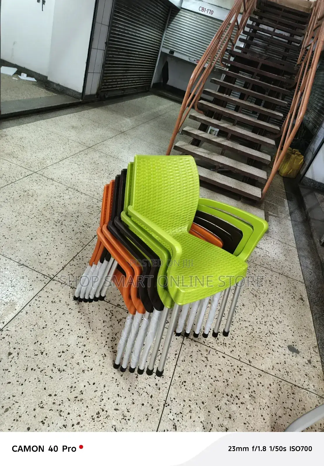 Plastic Chairs Plastic Chairs Lgreen/Cbrown/Orange
