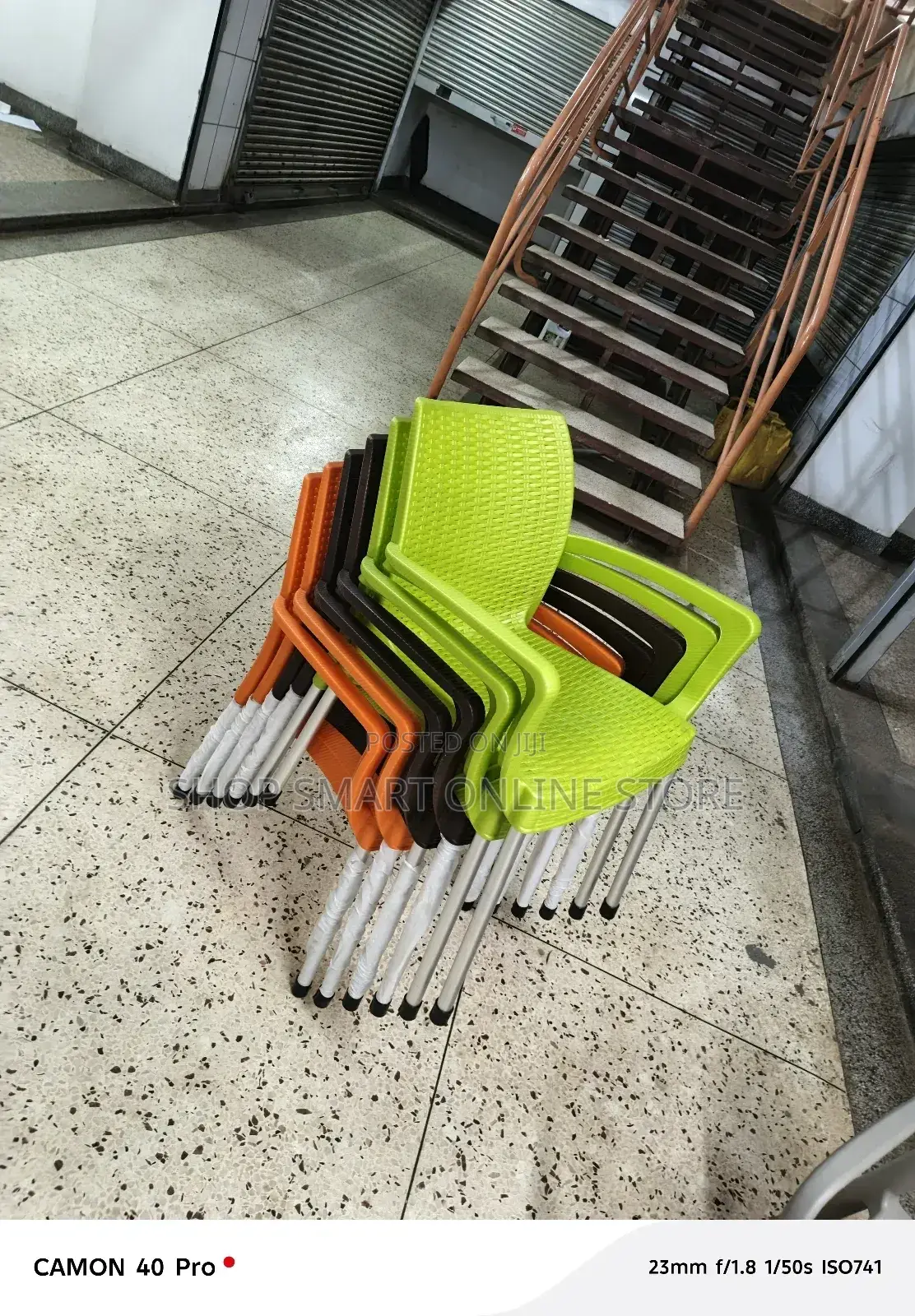 Plastic Chairs Plastic Chairs Lgreen/Cbrown/Orange
