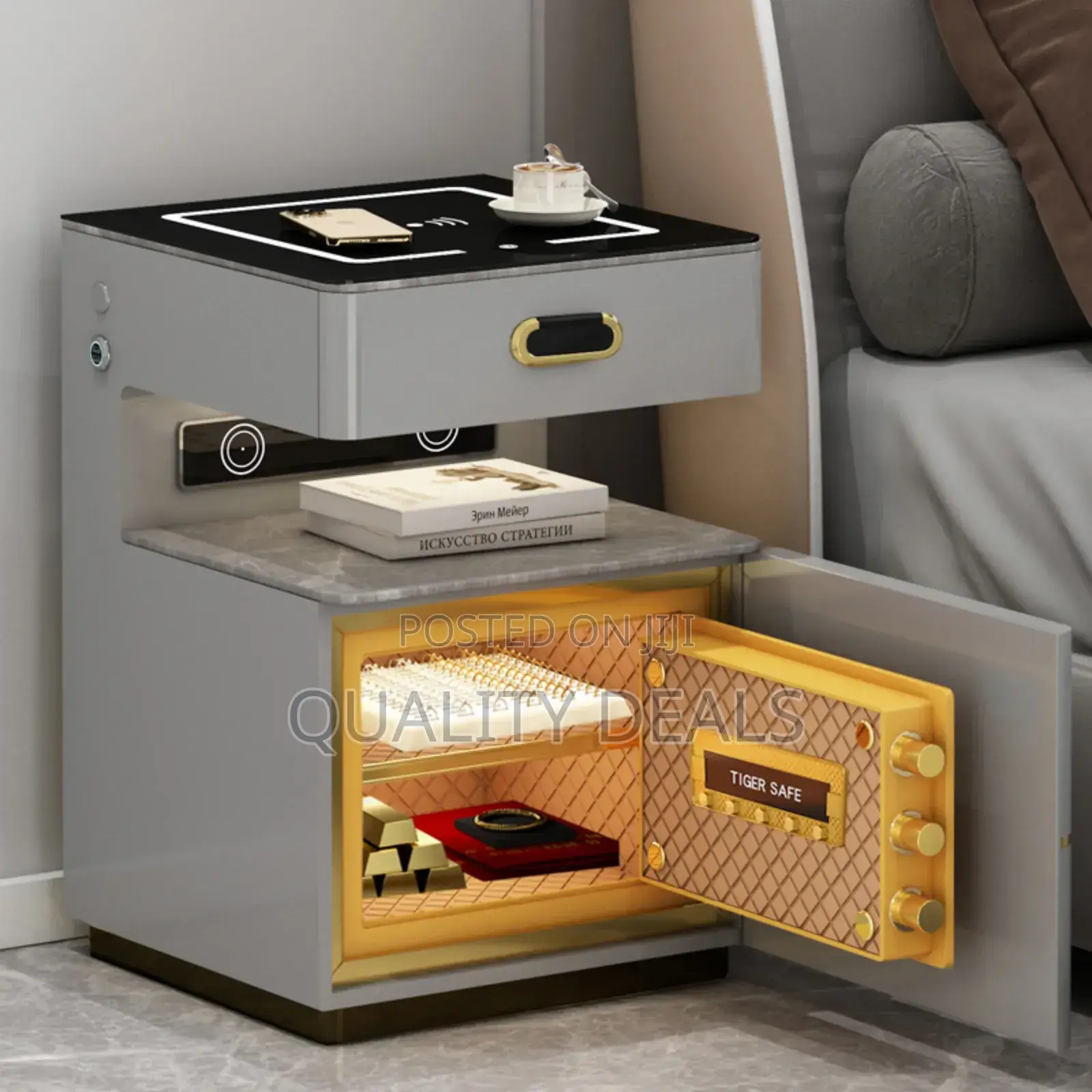 Smart Nightstand Bedside Table