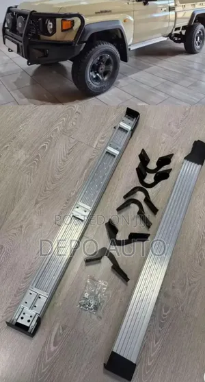 New Aluminum Sidesteps Land Cruiser