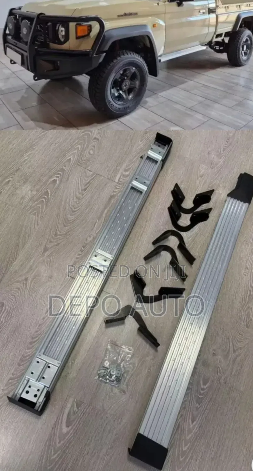 New Aluminum Sidesteps Land Cruiser