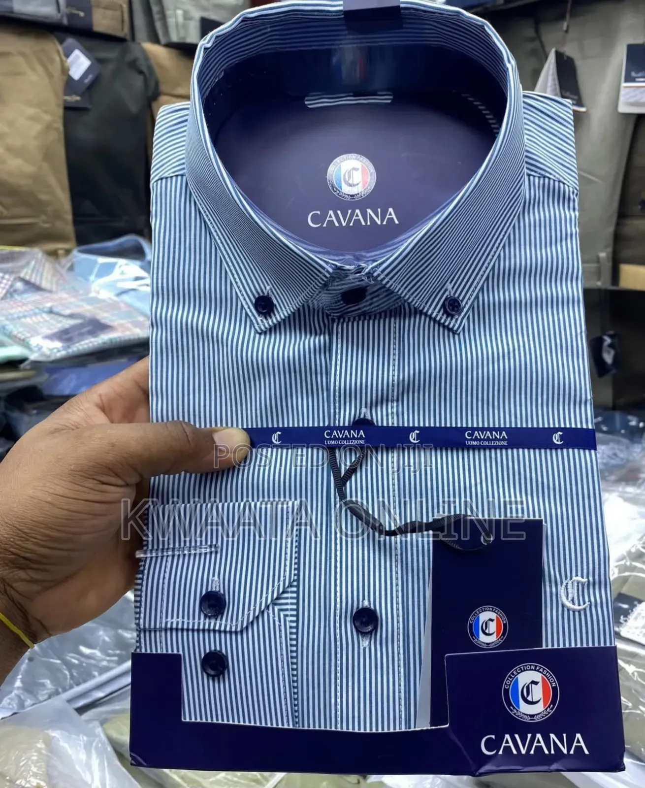 Cavana Pure Cotton High Grade Quality Print Shirt