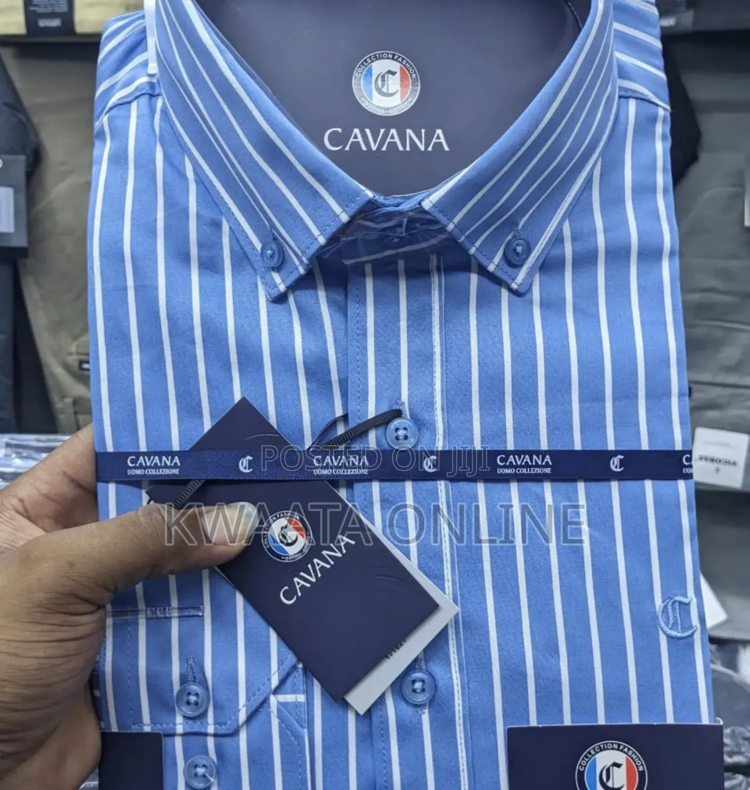 Cavana Pure Cotton High Grade Quality Print Shirt