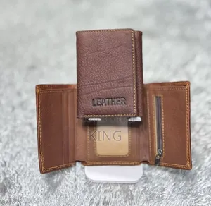 Trifold Pure Leather Wallet