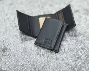Long Pure Leather Wallet