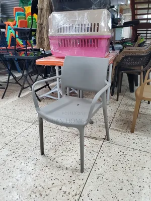 Photo - Gray Plain Plastic Chairs