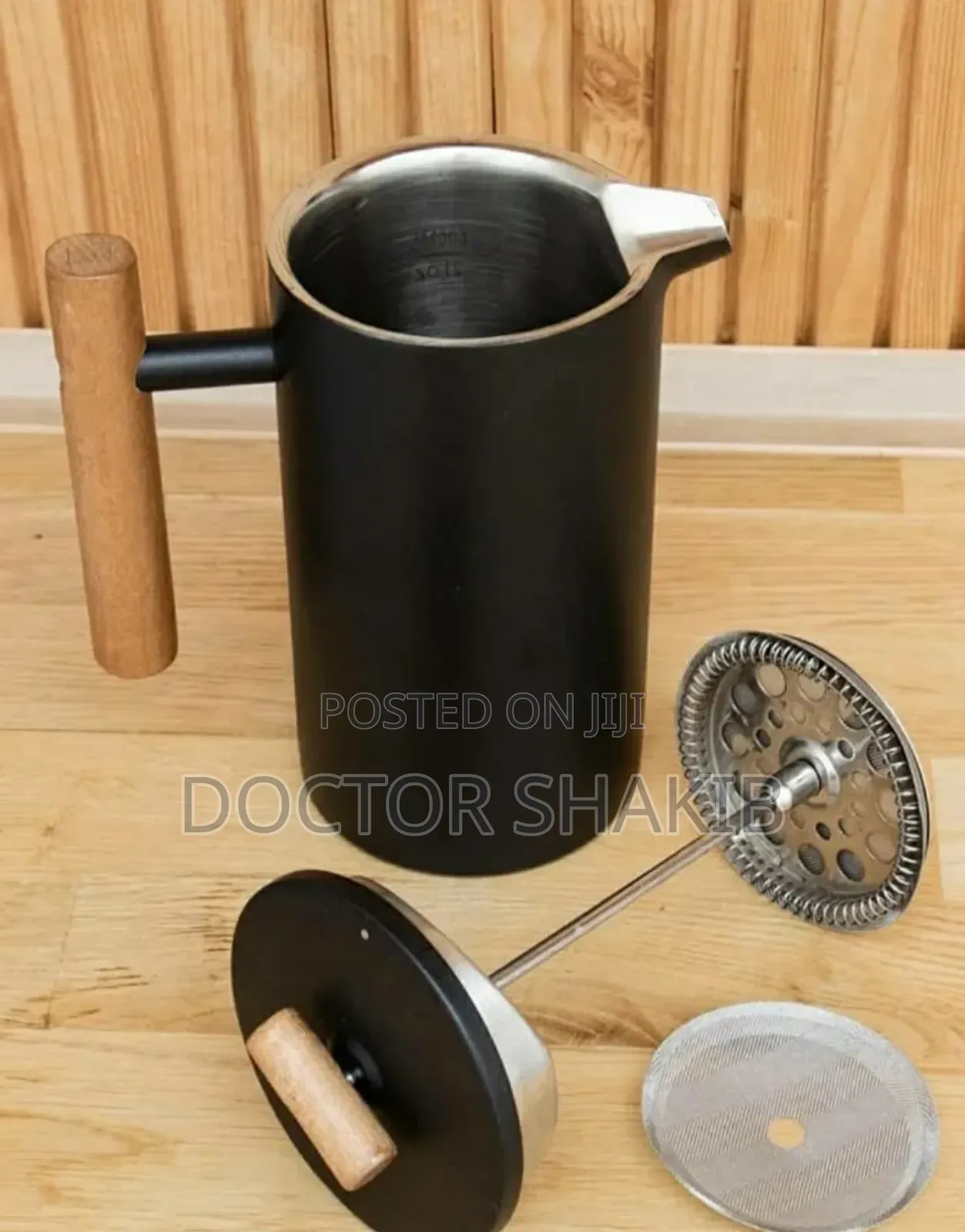 Quality Metallic French Press Coffee Maker