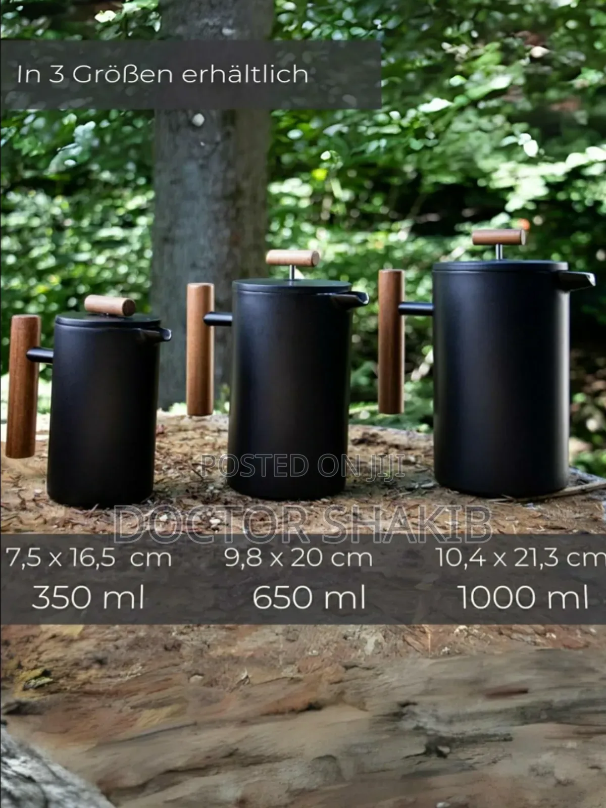 Quality Metallic French Press Coffee Maker